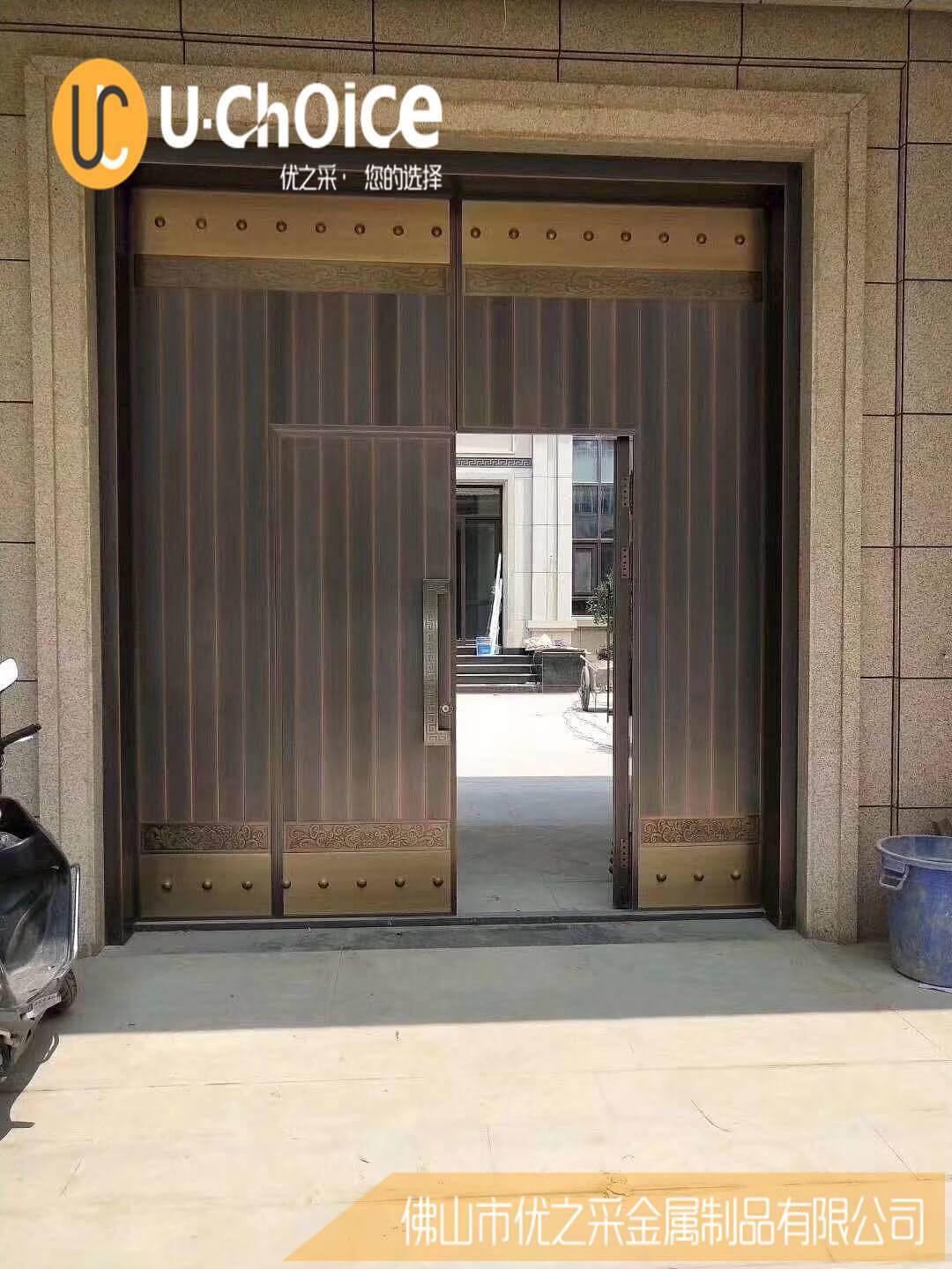 優之采雕刻大門拉手
