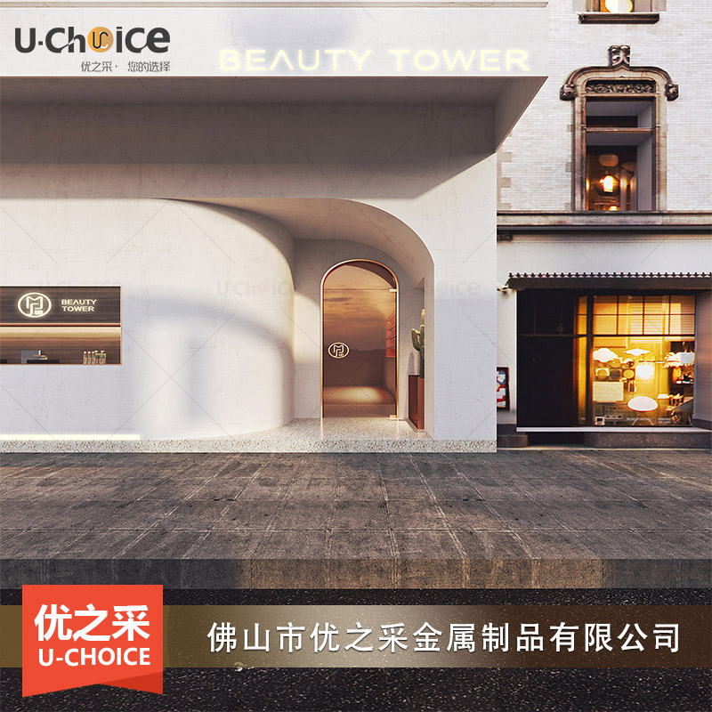 中式風(fēng)格不銹鋼線(xiàn)條裝飾效果圖